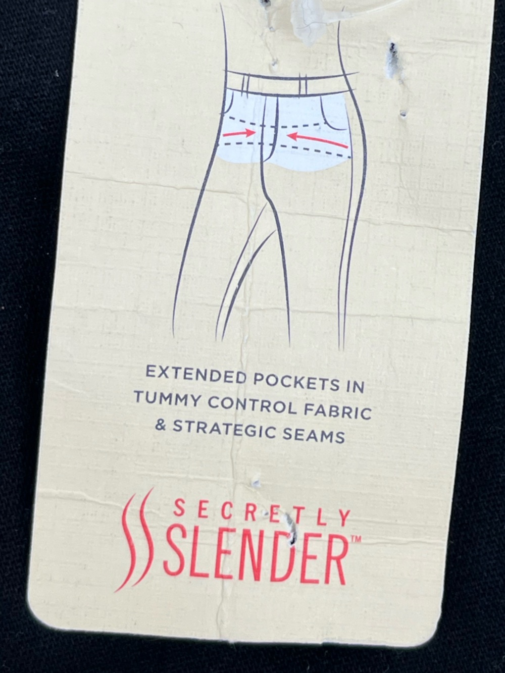 St. John's Bay Black Capri Pants - Picture 7 of 8